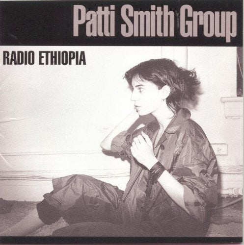 the album cover for Patti Smith - Radio Ethiopia