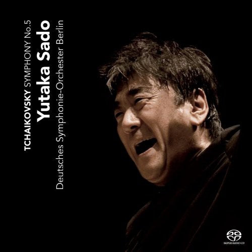the album cover for P.I. Tchaikovsky - Symphony No 5