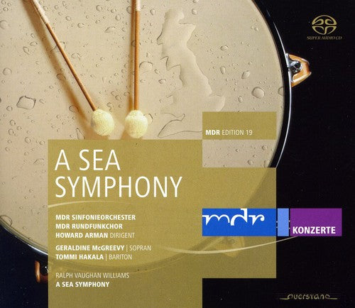 the album cover for Vaughan Williams / Hakala / Mdr Symphony Orchestra - Sea Symphony