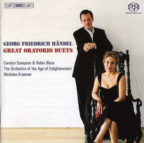the album cover for Robin Blaze - Great Oratorio Duets
