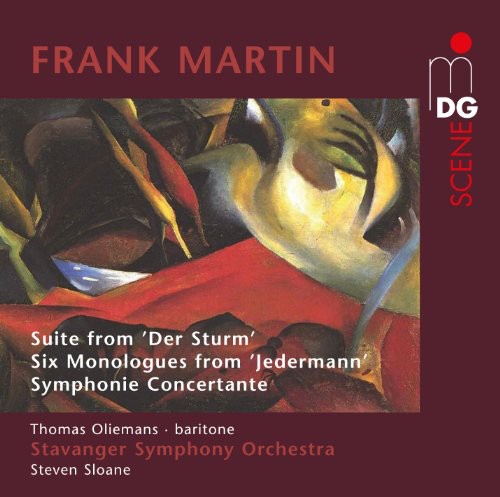 the album cover for Oliemans/Stavanger Symphony Or - Six Monologues from Jedermann