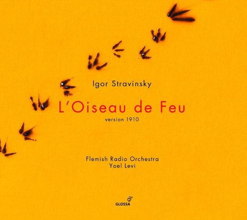 the album cover for Stravinsky / Flemish Radio Orchestra / Levi - L'oiseau de Feu