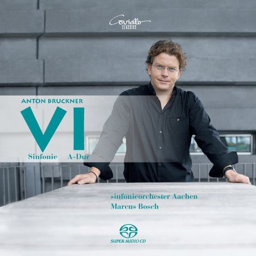 the album cover for Marcus Bosch - Symphony 6 in Major Wab 106