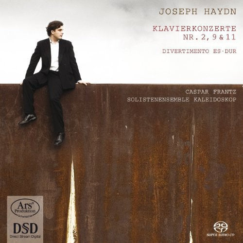the album cover for Caspar Frantz - Piano Concertos & Divertimento