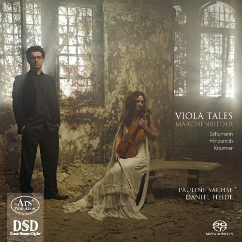 the album cover for Pauline Sasche - Viola Tales: Marchenbilder