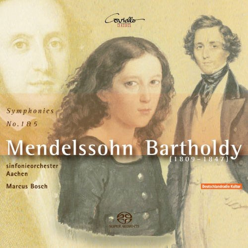 the album cover for Marcus Bosch - Bartholdy 1809-1847