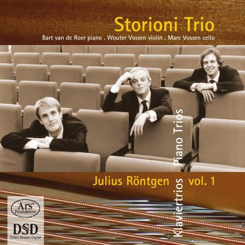 the album cover for Rontgen / Storioni Trio - Complete Piano Trios 1