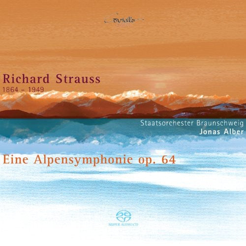 the album cover for Brunswick State Orchestra - Eine Alpensinfonie