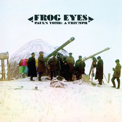 the album cover for Frog Eyes - Paul's Tomb: A Triumph