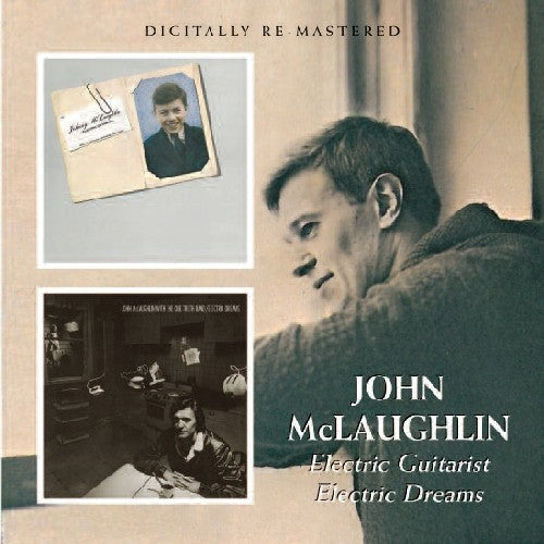 the album cover for John McLaughlin - Electric Guitarist / Electric Dreams [Remastered]