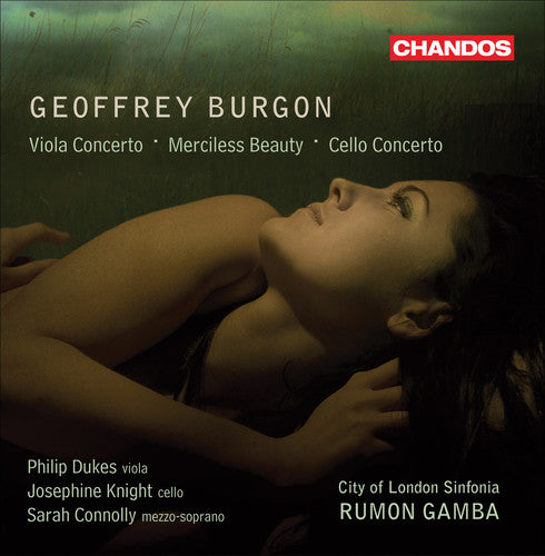 the album cover for Rumon Gamba - Violin Concerto / Merciless Beauty / Cello Cto