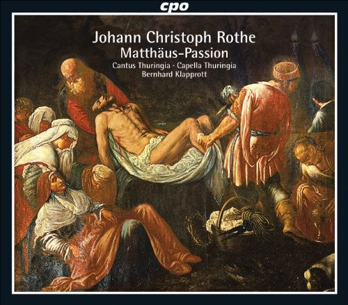 the album cover for G. Gebel - St. Matthew Passion