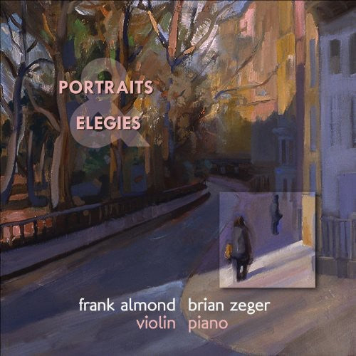 the album cover for Frank Almond - Portraits & Elegies
