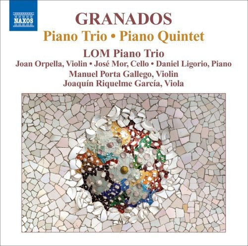 the album cover for T. BRETON - Piano Trio / Piano Quintet