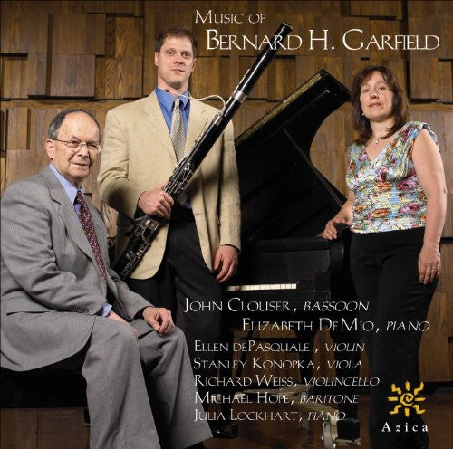 the album cover for John Clouser - Music of Bernard H. Garfield