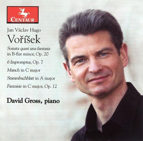 the album cover for J.V.H. Vorisek - Sonata Quasi Una Fantasia