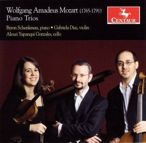 the album cover for W.A. Mozart - Piano Trios