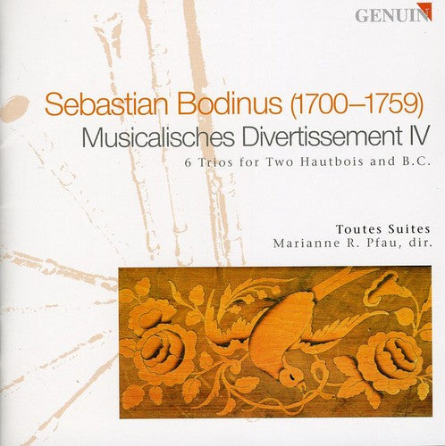 the album cover for Toutes Suites - Musicalisches Divertissement Iv