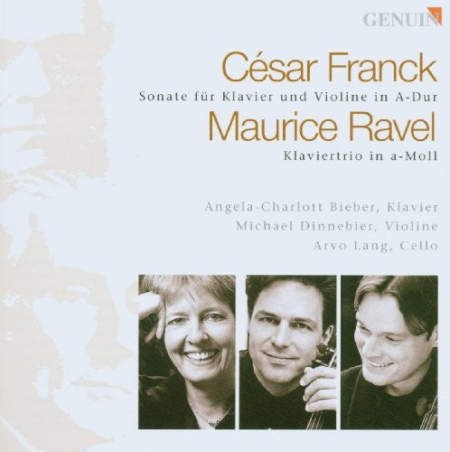 the album cover for Angela Charlott-Bieber - Sonata for Piano & Violin / Piano Trio in A minor