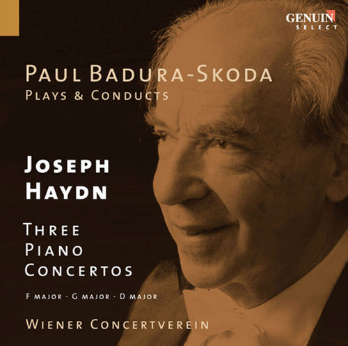 the album cover for Vienna Concert Society - Paul Badura-Skoda Plays & Conducts Three Piano Cto