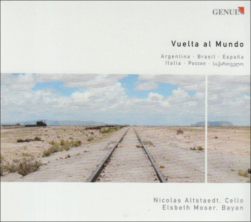 the album cover for Nicolas Altstaedt - Vuelta Al Mundo