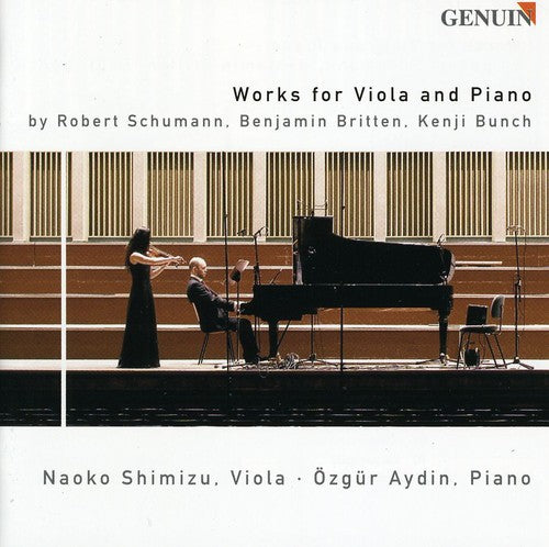 the album cover for Naoko Shimizu - Works for Viola & Piano