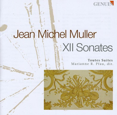 the album cover for Toutes Suites - 12 Sonatas