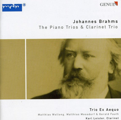 the album cover for Trio Ex Aequo - Piano Trios & Clarinet Trios