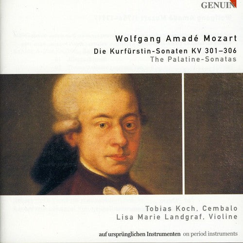 the album cover for Lisa Marie Landgraf - Palatine Sonatas