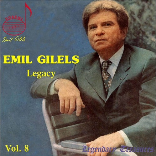 the album cover for Emil Gilels - Legacy 8