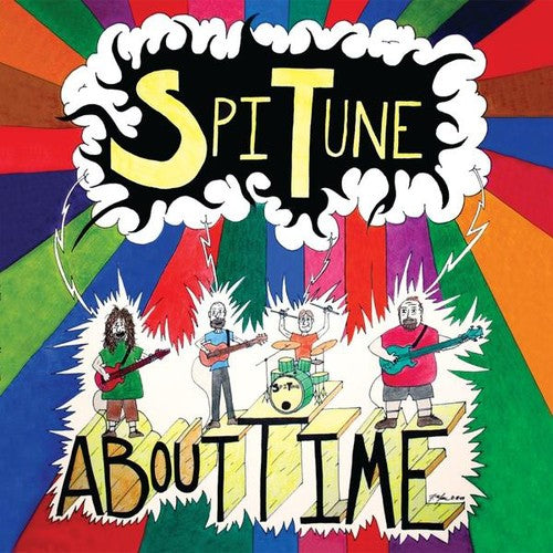 the album cover for Spitune - About Time [Digipak]