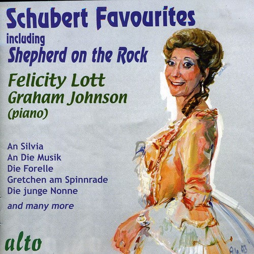 the album cover for FELICITY LOTT - Favourite Songs / Shepherd on the Rock