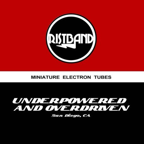 the album cover for Ristband - Underpowered & Overdriven