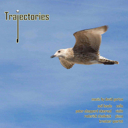 the album cover for David Gorton - Trajectories