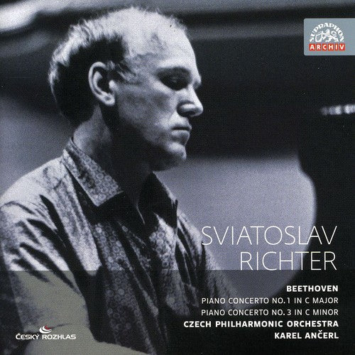 the album cover for KAREL ANCERL - Concerto 1 & 3