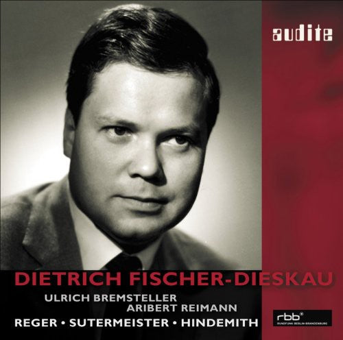 the album cover for DIETRICH FISCHER-DIESKAU - Dietrich Fischer-Dieskau Sings Reger