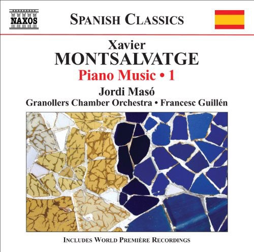 the album cover for Jordi Maso - Piano Music 1