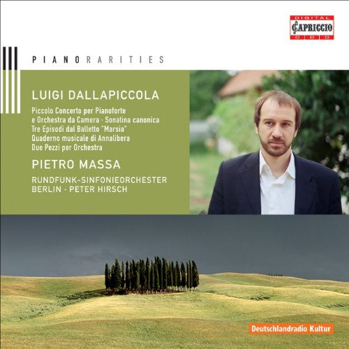 the album cover for Pietro Massa - Piano Rarities: Piccolo Cto Per Piano Forte E Orch