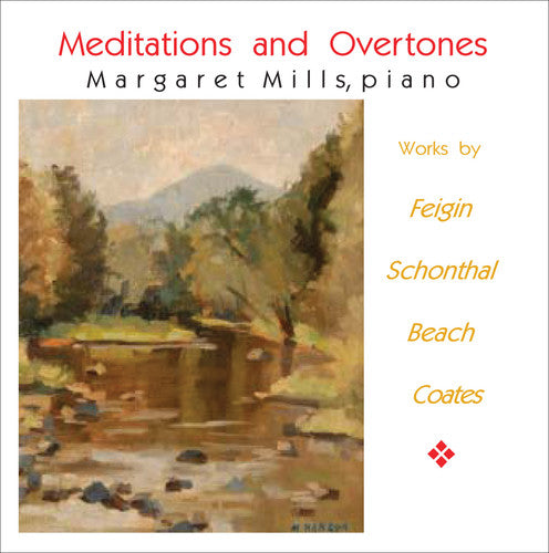 the album cover for MARGARET MILLS - Meditations & Overtones