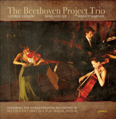 the album cover for Beethoven Project Trio - Beethoven Project Trio