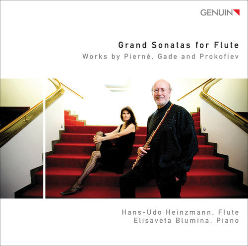 the album cover for Hans-udo Heinzmann - Grand Sonatas for Flute
