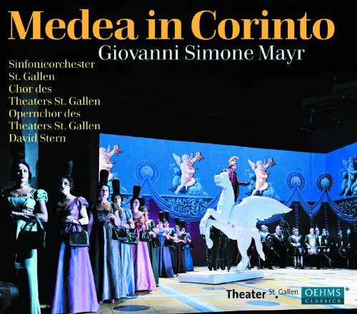 the album cover for G.S. MAYR - Medea in Corinto