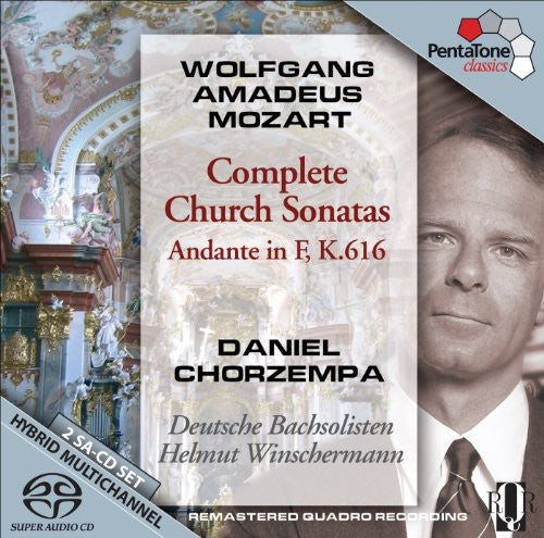 the album cover for W.A. Mozart - Complete Church Sonatas