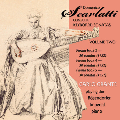 the album cover for Carlo Grante - Complete Keyboard Sonatas 2
