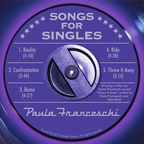 the album cover for Paula Franceschi - Songs For Singles [Digipak]