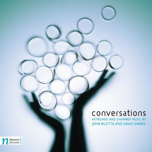 the album cover for Kirk Trevor - Conversations: Keyboard & Chamber Music