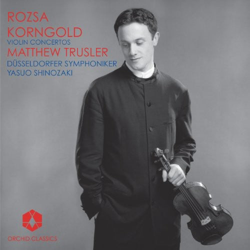 the album cover for Matthew Trusler - Violin Concertos