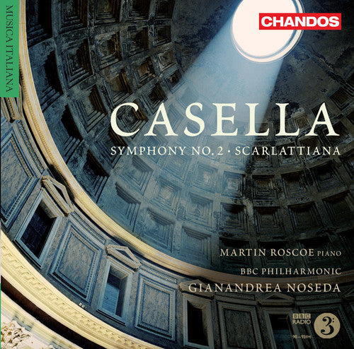 the album cover for Gianandrea Noseda - Symphony No 2 / Scarlattiana