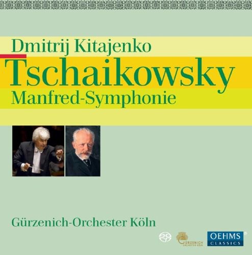 the album cover for Dmitri Kitayenko - Manfred Symphonie