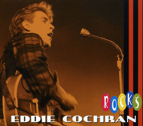 the album cover for Eddie Cochran - Rocks [Import]